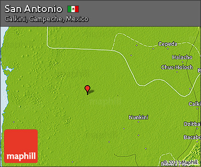 Physical 3D Map of San Antonio