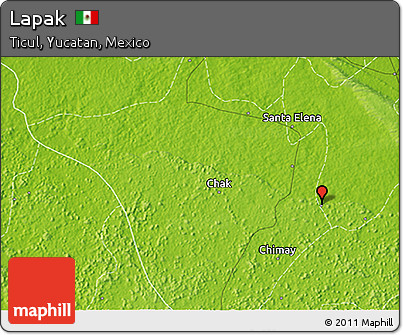 Physical 3D Map of Lapak