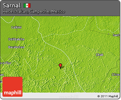 Physical 3D Map of Sarnal