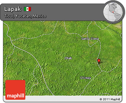 Satellite 3D Map of Lapak