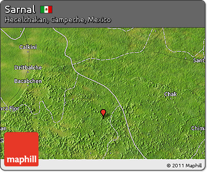 Satellite 3D Map of Sarnal