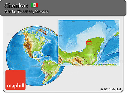 Physical Location Map of Chenkac