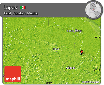 Physical Map of Lapak