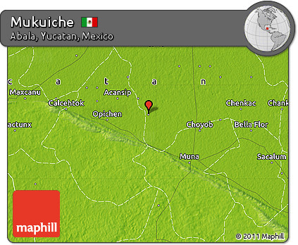 Physical Map of Mukuiche