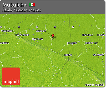 Physical Map of Mukuiche