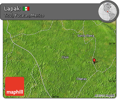 Satellite Map of Lapak