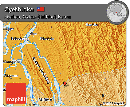 Political Map of Gyethinka