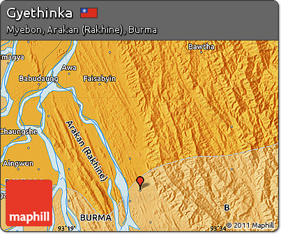 Political Map of Gyethinka
