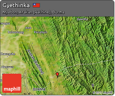 Satellite Map of Gyethinka