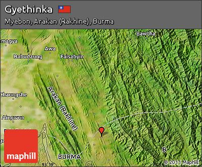 Satellite Map of Gyethinka