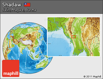Physical Location Map of Shadaw