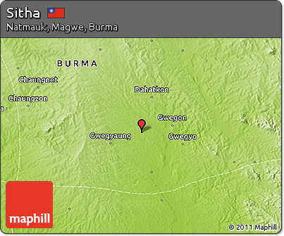 Physical 3D Map of Sitha