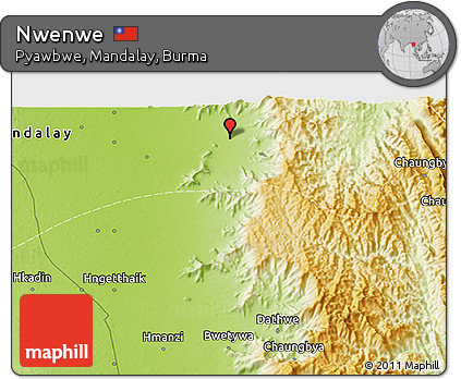 Physical 3D Map of Nwenwe