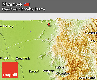 Physical 3D Map of Nwenwe