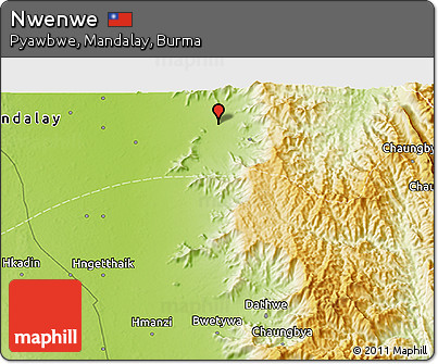 Physical 3D Map of Nwenwe