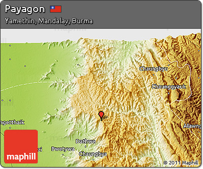 Physical 3D Map of Payagon