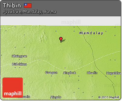 Physical 3D Map of Thibin