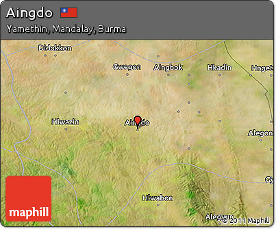 Satellite 3D Map of Aingdo
