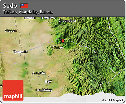 Satellite 3D Map of Sedo