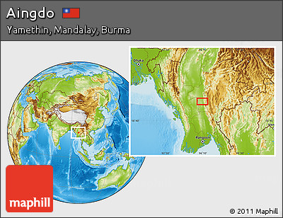 Physical Location Map of Aingdo