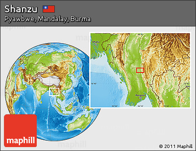 Physical Location Map of Shanzu
