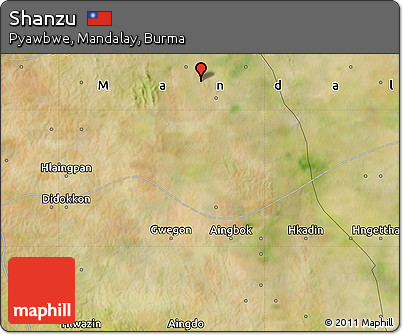 Satellite Map of Shanzu