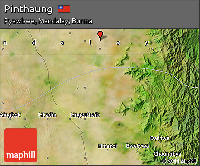 Satellite Map of Pinthaung