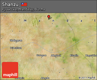 Satellite Map of Shanzu