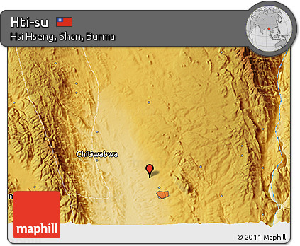 Physical 3D Map of Hti-su