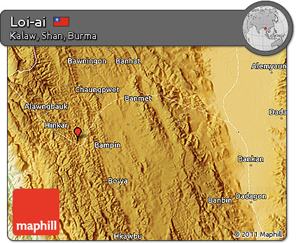 Physical 3D Map of Loi-ai