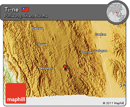 Physical 3D Map of Ti-ne