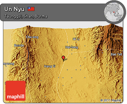 Physical 3D Map of Un Nyu
