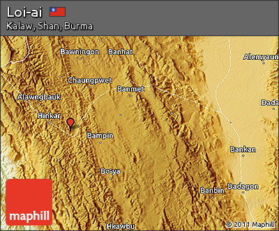 Physical 3D Map of Loi-ai