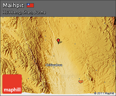 Physical 3D Map of Maihpit