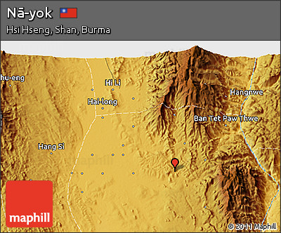 Physical 3D Map of Nā-yok