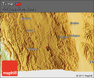 Physical 3D Map of Ti-ne
