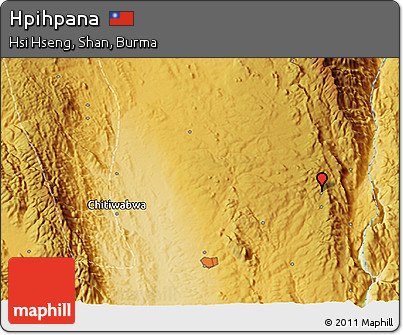 Physical 3D Map of Hpihpana