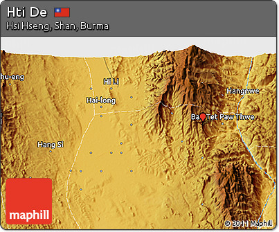 Physical 3D Map of Hti De