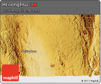 Physical 3D Map of Htilonghsu