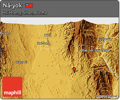 Physical 3D Map of Nā-yok