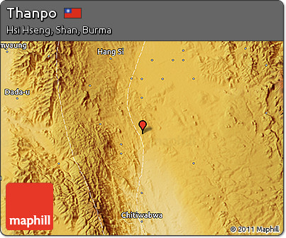 Physical 3D Map of Thanpo