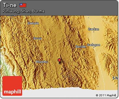 Physical 3D Map of Ti-ne