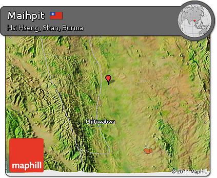 Satellite 3D Map of Maihpit