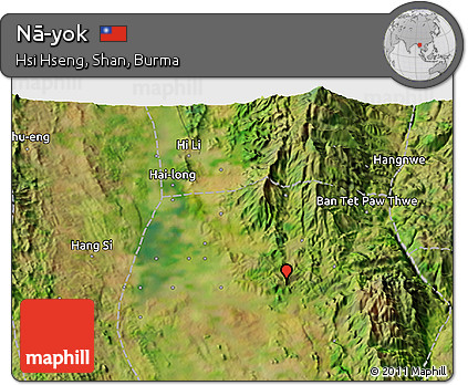 Satellite 3D Map of Nā-yok