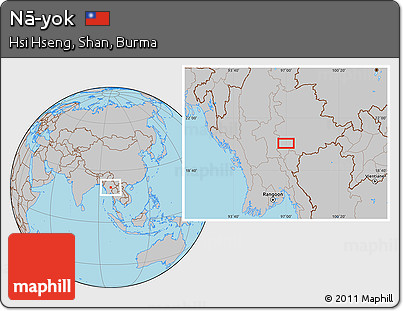 Gray Location Map of Nā-yok