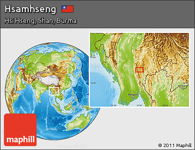 Physical Location Map of Hsamhseng