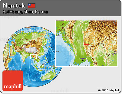 Physical Location Map of Namtek