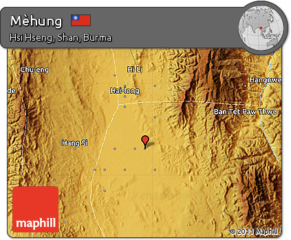 Physical Map of Mèhung