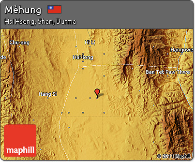 Physical Map of Mèhung