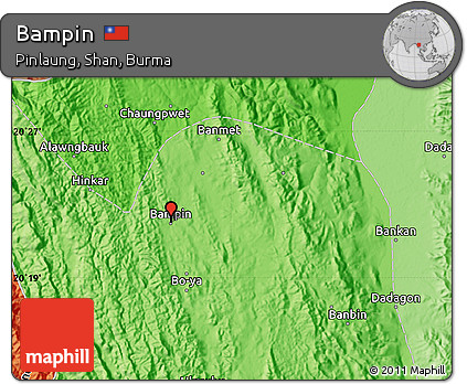 Political Map of Bampin